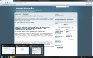 Barra de tareas de Windows 7