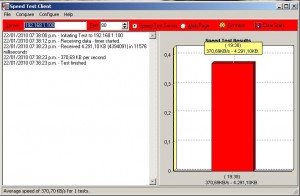Luego de seleccionar los parámetros y presionar CONNECT obtenemos estos resultados.