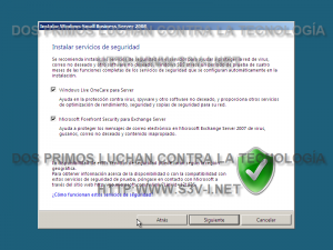 Windows Server SBS 2008 - Instalación