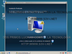Windows Server SBS 2008 - Instalación
