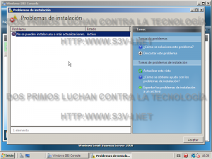 Windows Server SBS 2008 - Instalación