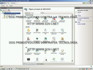 Windows Server SBS 2008 - IIS 7 Pagina principal