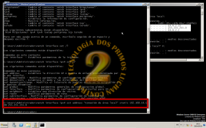 Configuración ip en CMD con NETSH