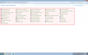 Windows 7 - Vistas del Panel de control