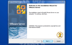 Instalación de VmWare Server