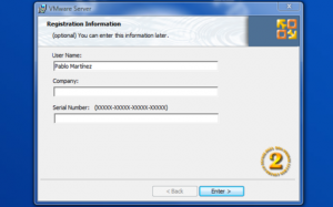 Instalación de VmWare Server