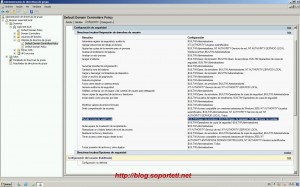 Windows Server 2008 - Directivas aplicadas