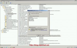 Windows Server 2008 - Directivas aplicadas