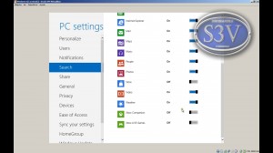 Windows 8 - Configuraciones generales