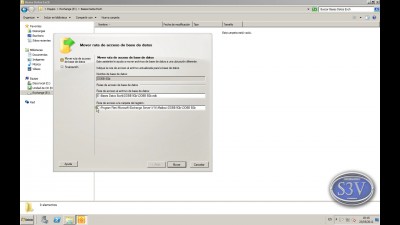 Exchange Server 2010 - Mover Base de datos