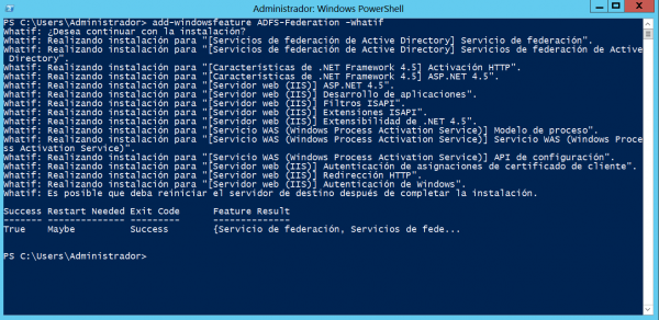 Add-WindowsFeature -Whatif